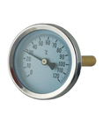 датчик термометра температуры горячей воды 3,15&quot; 80mm с латунным термо- колодцем